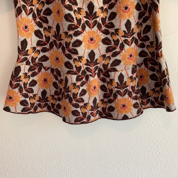 Anthro Moth Peplum Top - Picture 6 of 9